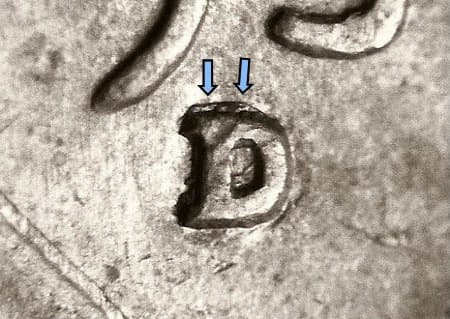 1935-D Repunched Mintmark WRPM-004