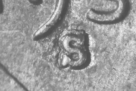 1935-S Repunched Mintmark WRPM-001