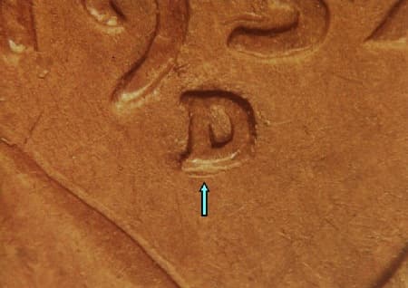 1937-D Repunched Mintmark WRPM-010