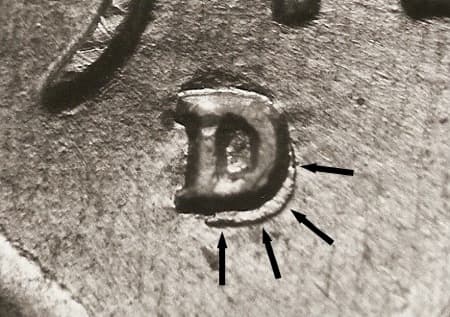 1942-D Repunched Mintmark WRPM-005