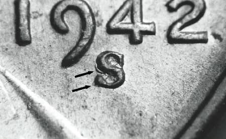 1942-S Repunched Mintmark WRPM-006