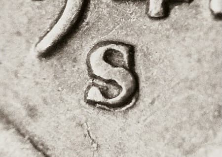 1942-S Repunched Mintmark WRPM-009