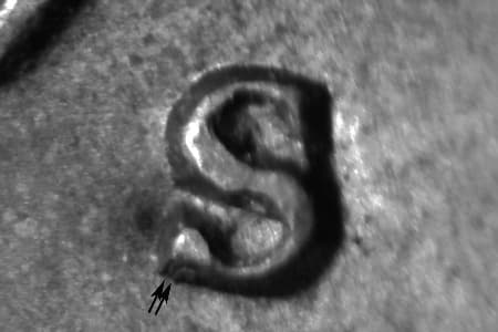 1942-S Repunched Mintmark WRPM-019