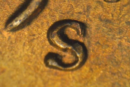 1942-S Repunched Mintmark WRPM-022