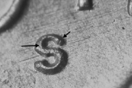 1947-S Repunched Mintmark WRPM-013