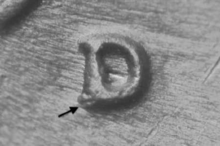 1949-D Repunched Mintmark WRPM-020
