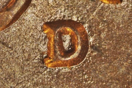 1949-D Repunched Mintmark WRPM-035