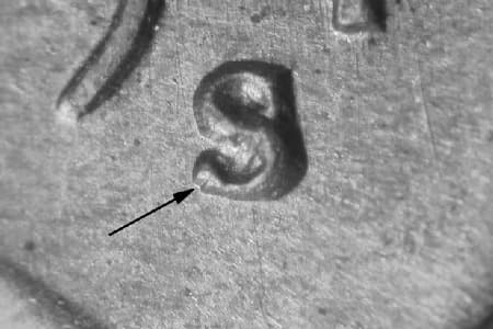 1949-S Repunched Mintmark WRPM-018