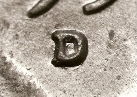 1950-D Repunched Mintmark WRPM-003