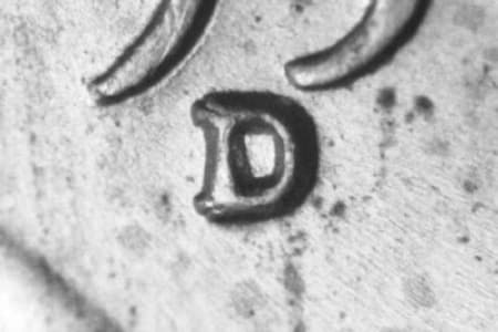 1950-D Repunched Mintmark WRPM-009