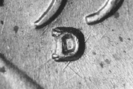 1950-D Repunched Mintmark WRPM-010