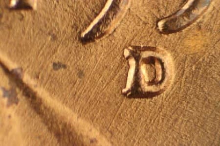 1950-D Repunched Mintmark WRPM-021
