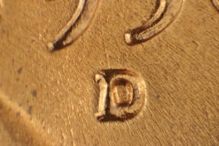 1950-D Repunched Mintmark WRPM-023