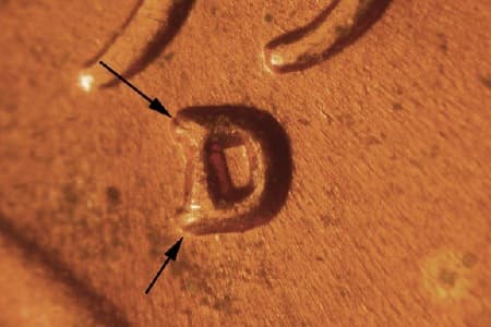 1950-D Repunched Mintmark WRPM-025