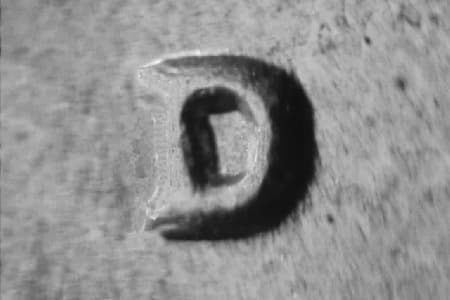 1950-D Repunched Mintmark WRPM-033