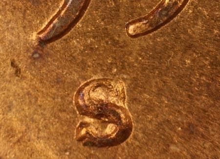 1950-S Repunched Mintmark WRPM-005
