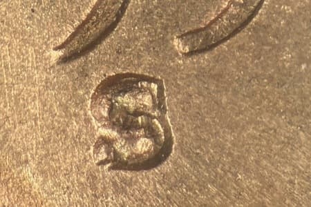 1950-S Repunched Mintmark WRPM-007