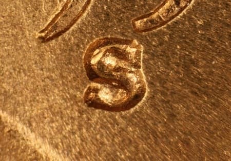 1950-S Repunched Mintmark WRPM-011