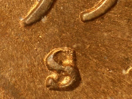 1950-S Repunched Mintmark WRPM-015