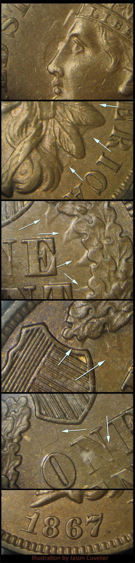 1867 Typical Die Clash TDC-1C-1867-01