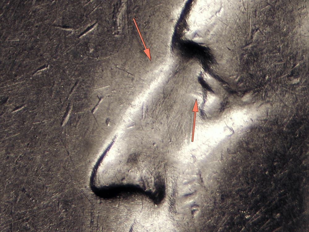 1935-S Typical Die Clash TDC-25C-1935S-01