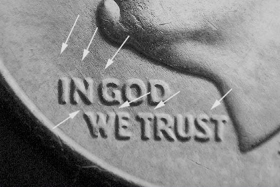1987P-10DEO-001T Trail Die Obverse
