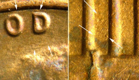 1982P-1DEO-001T Trail Die Obverse