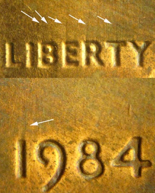 1984P-1DEO-005T Trail Die Obverse