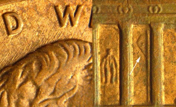 1994P-1DEO-002T Trail Die Obverse