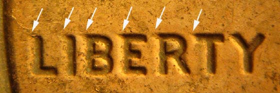 1994P-1DEO-003T Trail Die Obverse