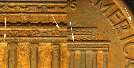 1995P-1DEO-005T Trail Die Obverse