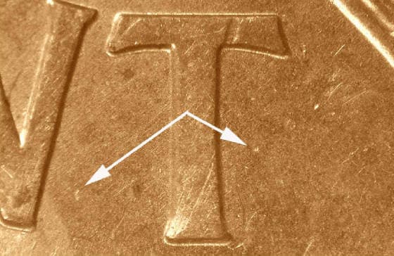 1998D-1DEO-002T Trail Die Obverse