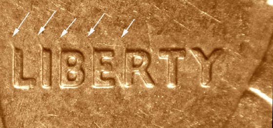 1998D-1DEO-003T Trail Die Obverse