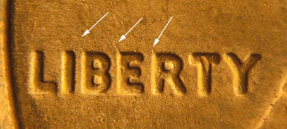 2001D-1DEO-001T Trail Die Obverse