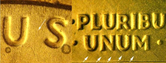 2006D-1DEO-001T Trail Die Obverse