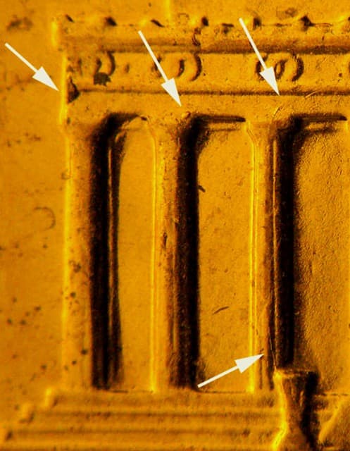 2007P-1DEO-007T Trail Die Obverse
