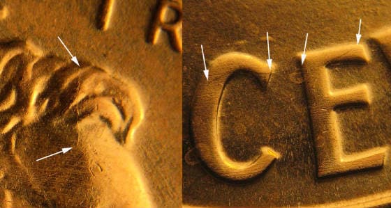 2008P-1DEO-002T Trail Die Obverse