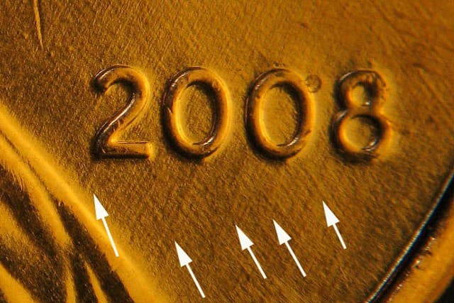 2008P-1DEO-003T Trail Die Obverse
