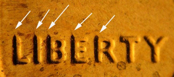 2008P-1DEO-005T Trail Die Obverse