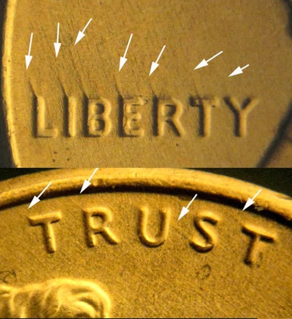 2008P-1DEO-013T Trail Die Obverse