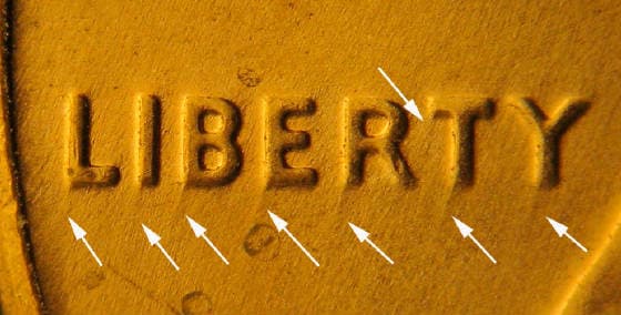 2008P-1DEO-016T Trail Die Obverse