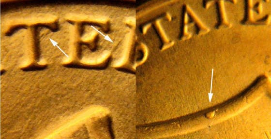 2010P-1DEO-004T Trail Die Obverse