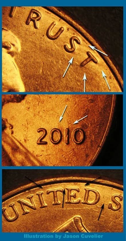2010P-1DEO-012T Trail Die Obverse