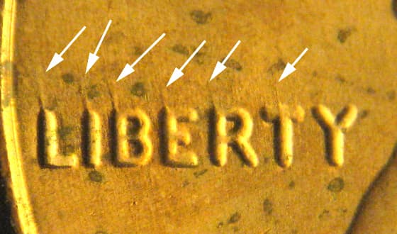2011-1DEO-015T Trail Die Obverse
