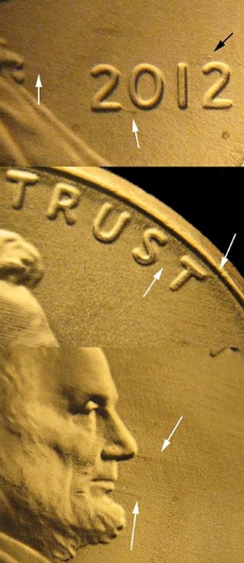 2012P-1DEO-009T Trail Die Obverse