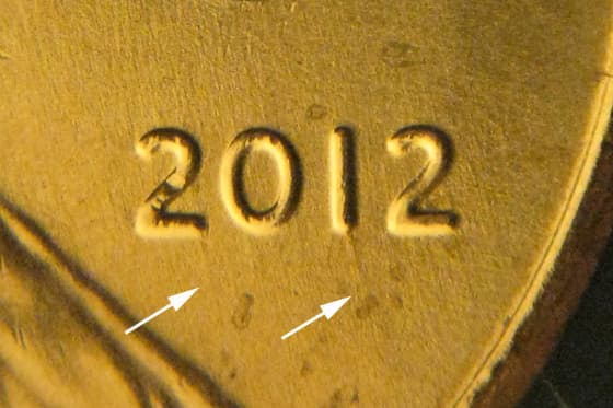 2012P-1DEO-015T Trail Die Obverse