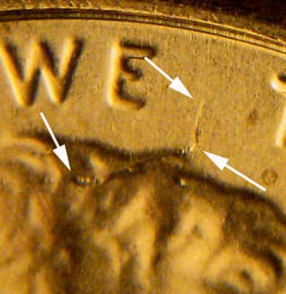 2014P-1DEO-001T Trail Die Obverse
