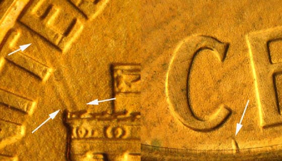 1995D-1DER-009T Trail Die Reverse