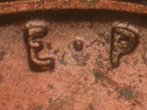 1957 Doubled Die Reverse DDR-003
