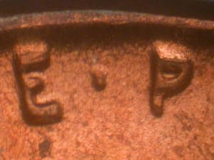 1957 Doubled Die Reverse DDR-017